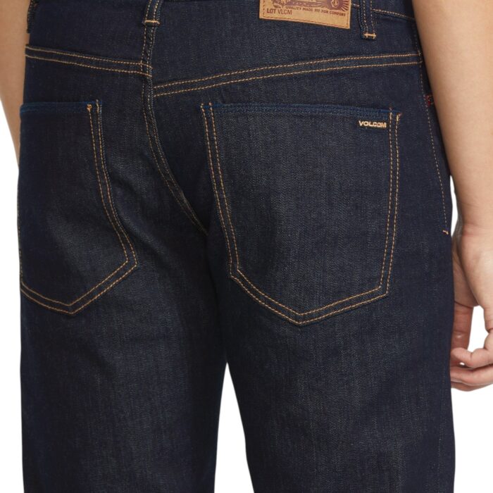 VOLCOM SOLVER DENIM PANT RINSE - Image 4