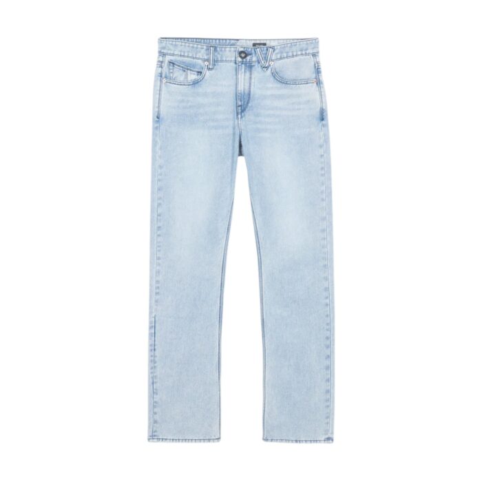 VOLCOM SOLVER DENIM WORN LIGHT BLUE - Image 6