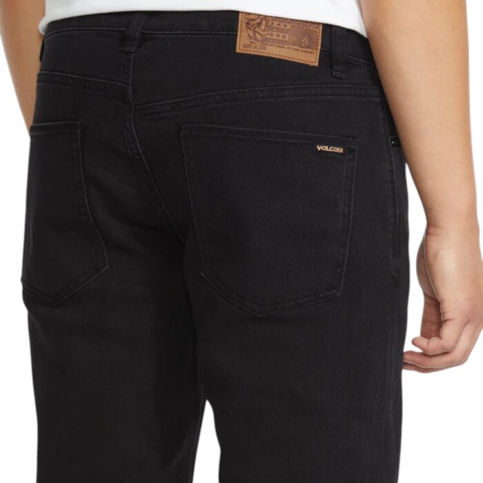 VOLCOM VORTA DENIM BLACK OUT - Image 5