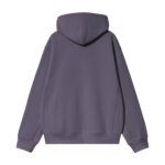 CARHARTT WIP AMERICAN SCRIPT ZIP HOODIE SHADY PURPLE - Image 2