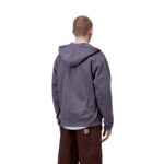 CARHARTT WIP AMERICAN SCRIPT ZIP HOODIE SHADY PURPLE - Image 4