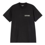 CARHARTT WIP CUBIST T-SHIRT BLACK