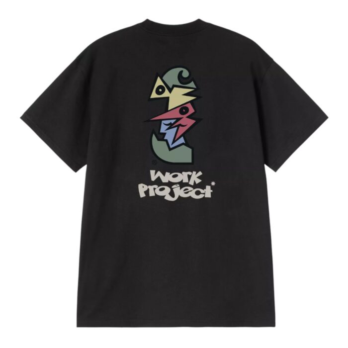 CARHARTT WIP CUBIST T-SHIRT BLACK - Image 2