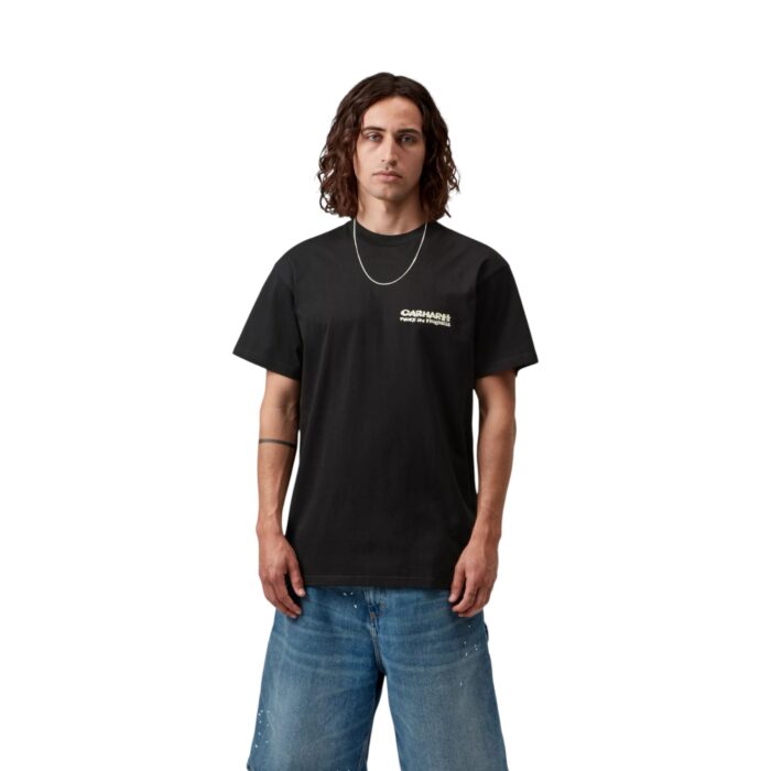 CARHARTT WIP CUBIST T-SHIRT BLACK - Image 3