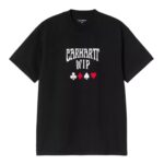 CARHARTT WIP DECK SCRIPT T-SHIRT BLACK