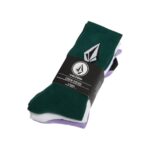 VOLCOM FULL STONE 3PK SOCKS MULTI - Εικόνα 2