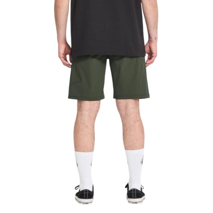 VOLCOM CASHED IN CARGO HYBRID 20 SHORT SQUADRON GREEN - Image 2