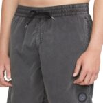 VOLCOM CENTER 17 TRUNK BOARDSHORT BLACK - Image 5