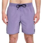 VOLCOM CENTER TRUNK 17 BOARDSHORT VIOLET - Image 4