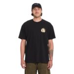 VOLCOM DOUBLE FANTASY T-SHIRT BLACK