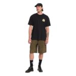 VOLCOM DOUBLE FANTASY T-SHIRT BLACK - Image 5
