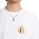 VOLCOM DOUBLE FANTASY T-SHIRT WHITE - Image 4