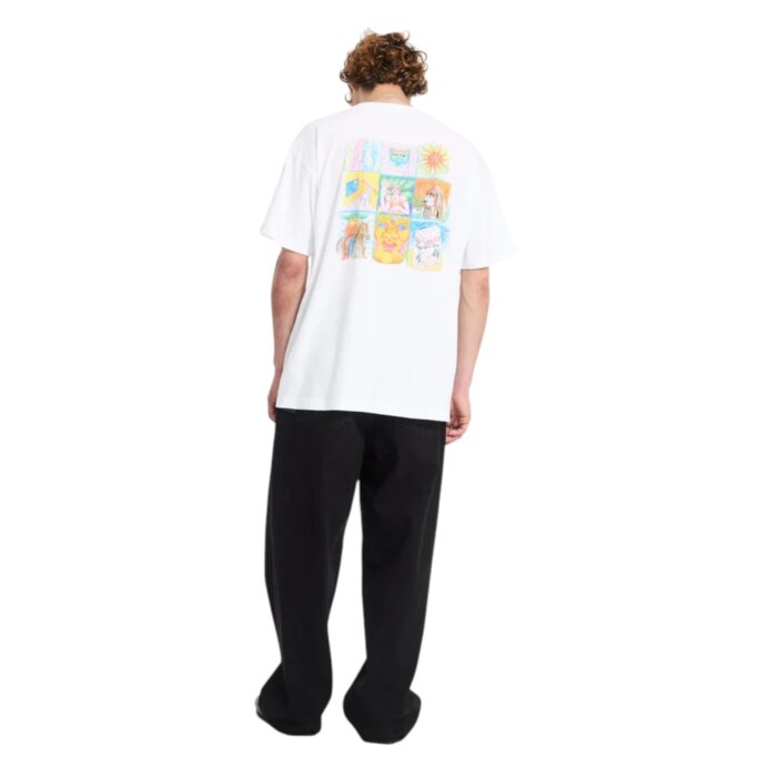 VOLCOM DOUBLE FANTASY T-SHIRT WHITE - Image 7