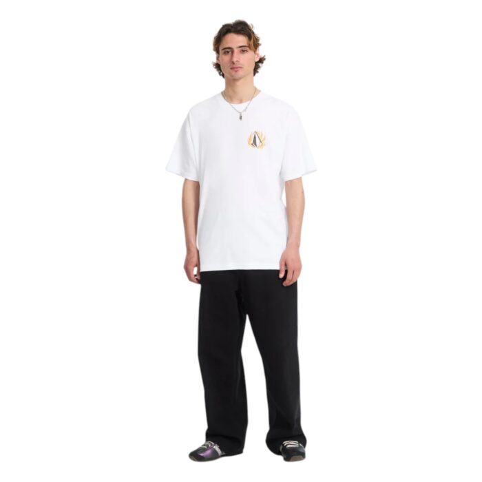 VOLCOM DOUBLE FANTASY T-SHIRT WHITE - Image 8