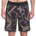 VOLCOM ENCOUNTER SCALLOP MOD 19 BOARDSHORT BLACK - Image 6