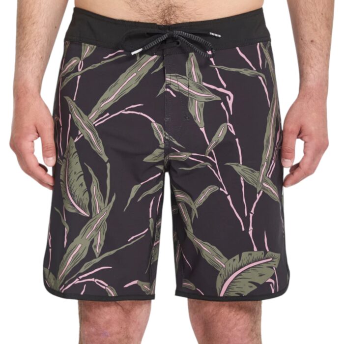 VOLCOM ENCOUNTER SCALLOP MOD 19 BOARDSHORT BLACK - Image 6