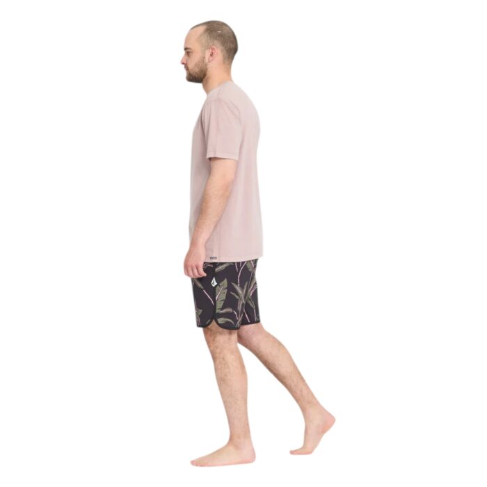 VOLCOM ENCOUNTER SCALLOP MOD 19 BOARDSHORT BLACK - Image 7