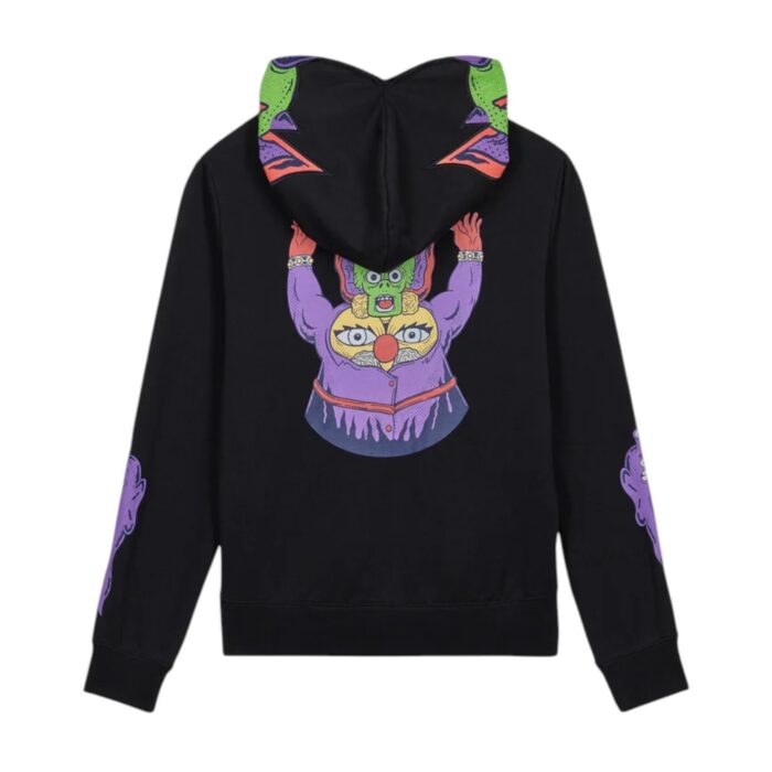 VOLCOM FA BEN SANAIR FULL ZIP HOODIE BLACK - Image 3
