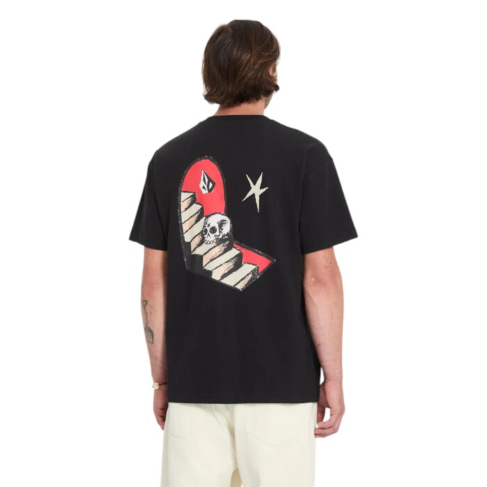 VOLCOM FA SETH CONBOY T-SHIRT BLACK - Image 2