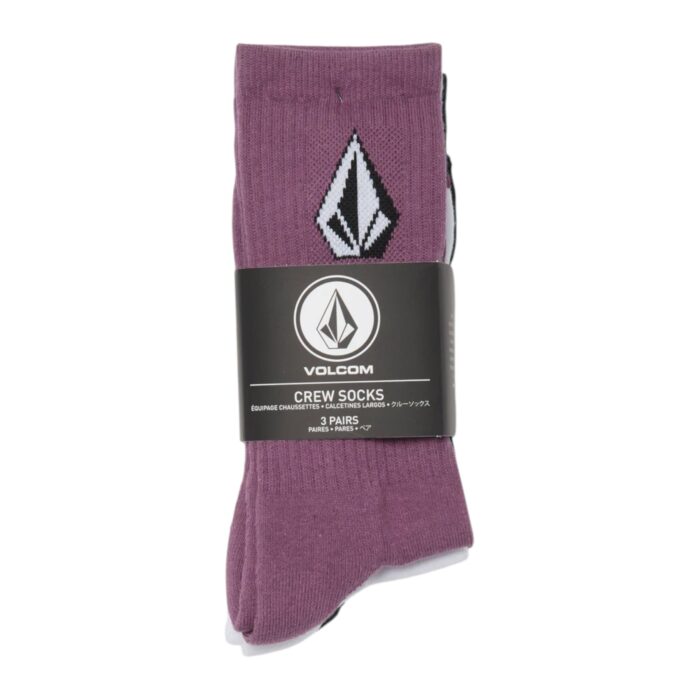 VOLCOM FULL STONE 3PK SOCKS MULTI - Image 2