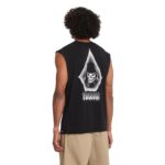 VOLCOM GAMMA DOOM TANK TOP BLACK - Image 2