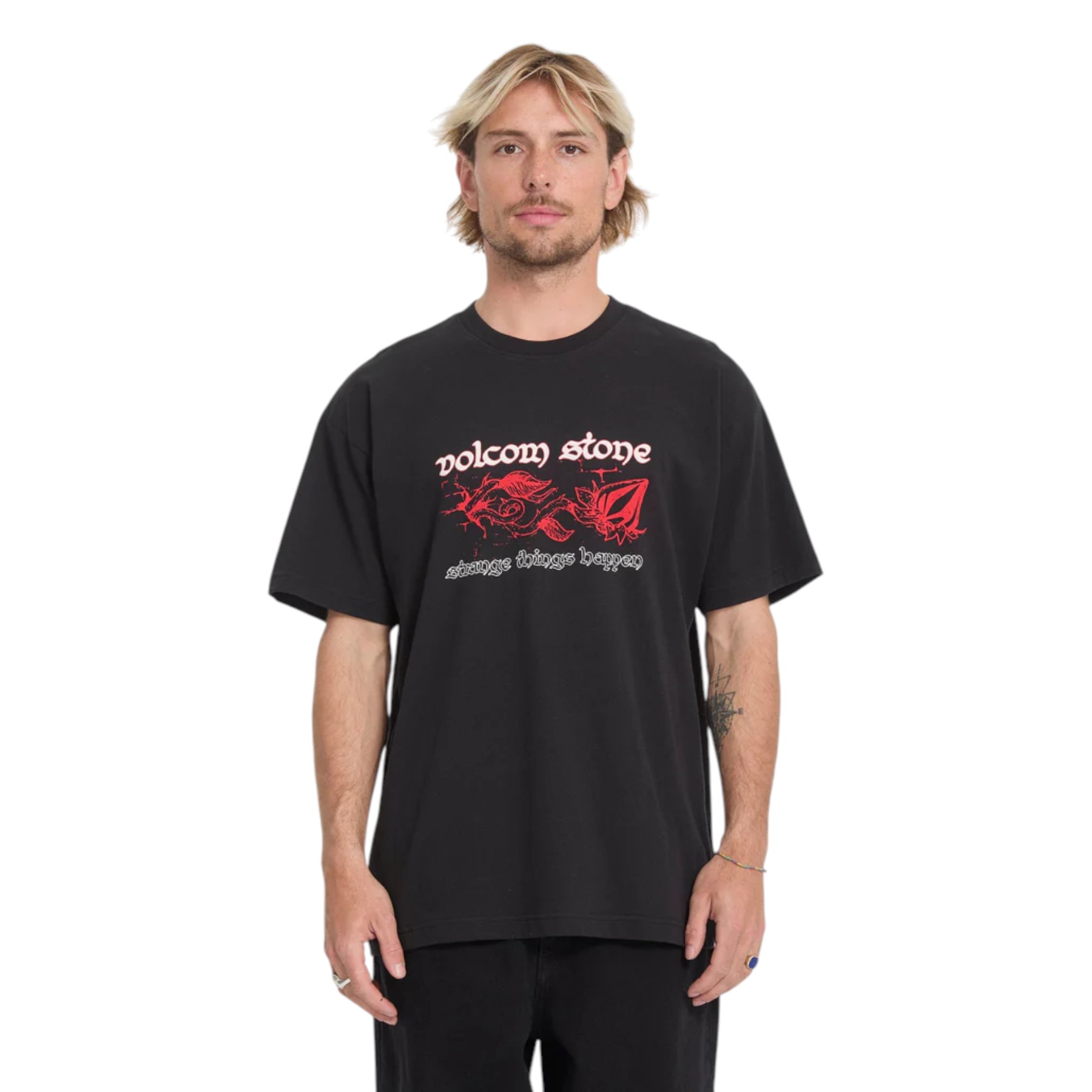 VOLCOM INGROW T-SHIRT BLACK A4312668-BLK S M L XL 35E 1 (1)-Photoroom VOLCOM INGROW T-SHIRT BLACK - Image 1
