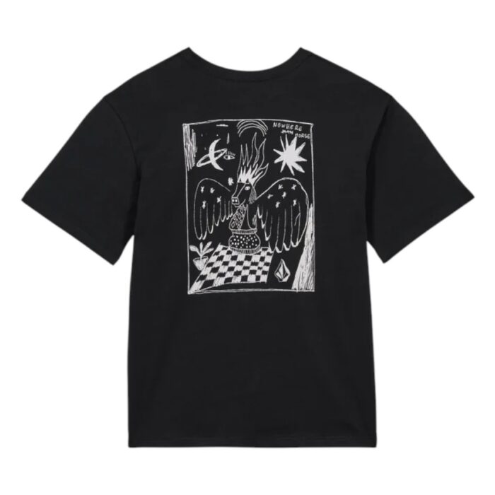 VOLCOM KIDS NOWHERE T-SHIRT BLACK - Image 2