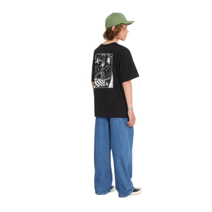 VOLCOM KIDS NOWHERE T-SHIRT BLACK - Image 5