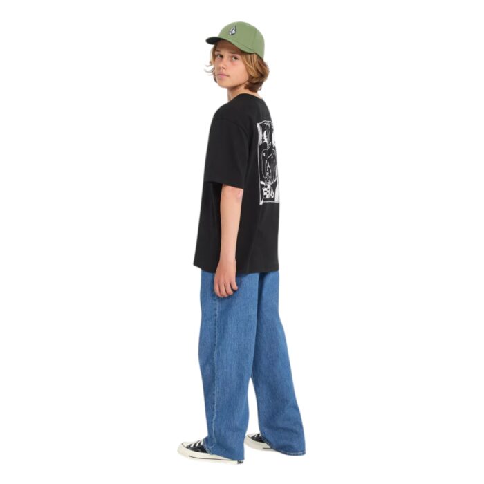 VOLCOM KIDS NOWHERE T-SHIRT BLACK - Image 8