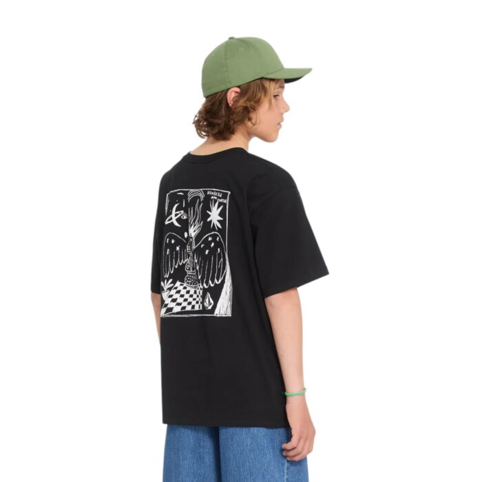 VOLCOM KIDS NOWHERE T-SHIRT BLACK - Image 4