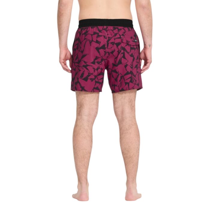 VOLCOM LIDO PRINT TRUNK 16 BOARDSHORT SANGRIA - Image 2