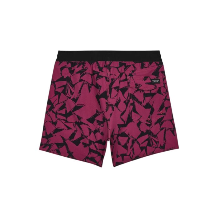 VOLCOM LIDO PRINT TRUNK 16 BOARDSHORT SANGRIA - Image 9