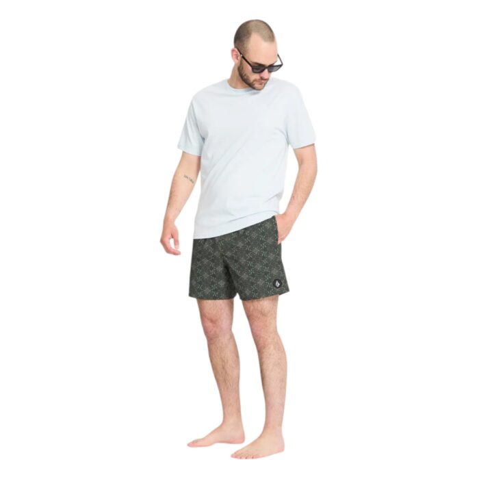 VOLCOM LIDO PRINT TRUNK 16 BOARDSHORT SQUADRON GREEN - Image 7