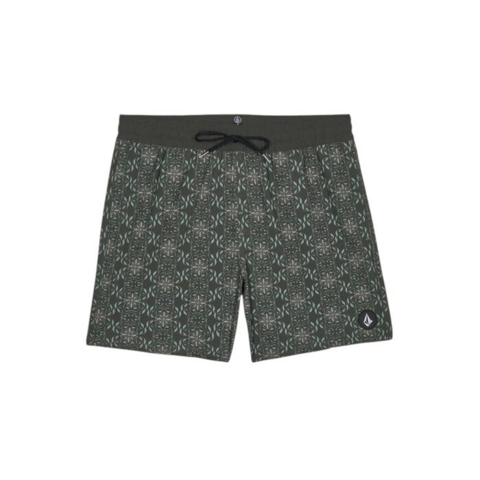VOLCOM LIDO PRINT TRUNK 16 BOARDSHORT SQUADRON GREEN - Image 8