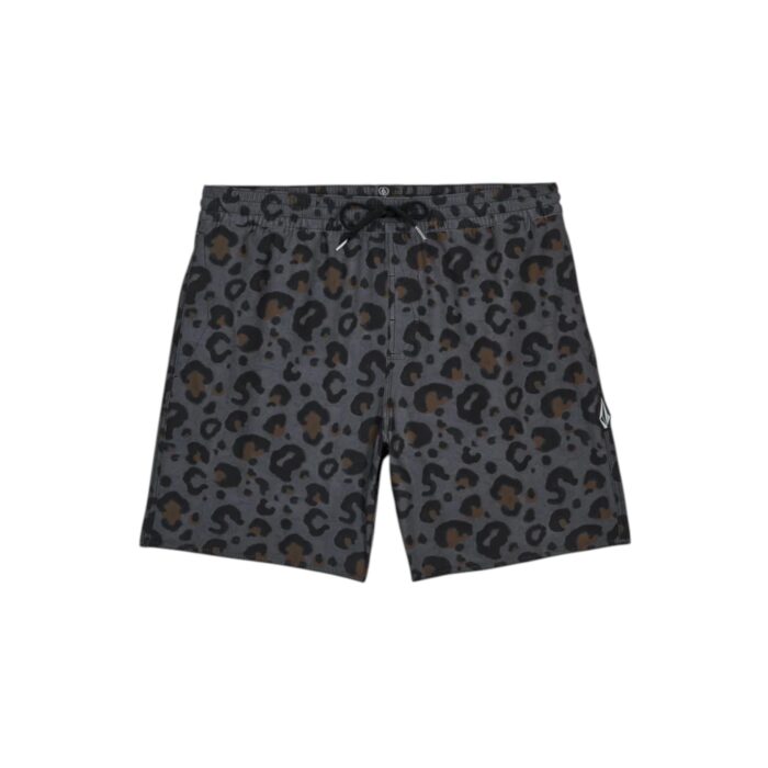 VOLCOM MELANGE TRUNK 17 BOARDSHORT ASPHALT BLACK - Image 9