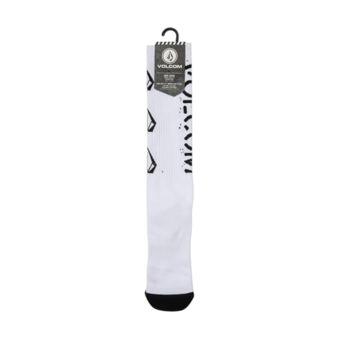 VOLCOM OFF THE KRASS SOCKS WHITE - Image 4