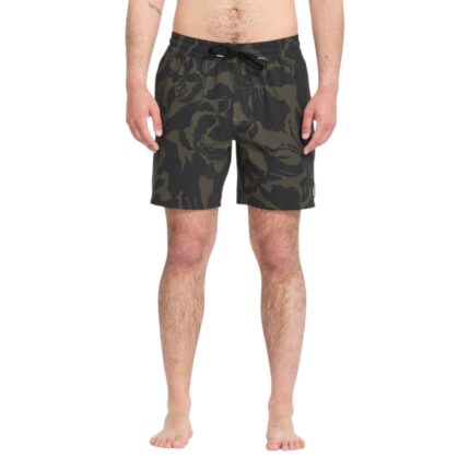VOLCOM PHYCHE COTTON TRUNK 17 BOARDSHORT IVY