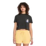 VOLCOM POCKET DIAL T-SHIRT VINTAGE BLACK