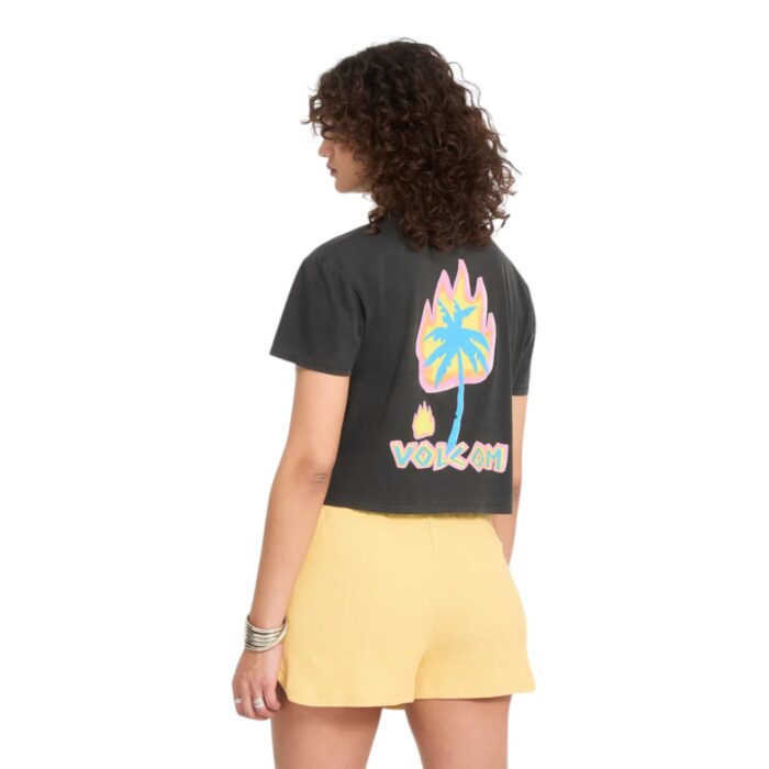 VOLCOM POCKET DIAL T-SHIRT VINTAGE BLACK - Image 2