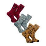 VOLCOM PRINT MIXER 3PK SOCKS MIX