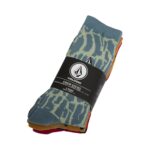 VOLCOM PRINT MIXER 3PK SOCKS MIX - Image 2