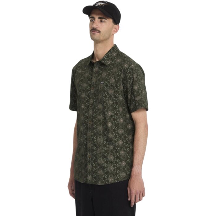 VOLCOM SCALER STONE SHIRT AQUADRON GREEN - Image 2
