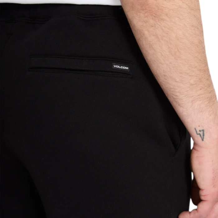 VOLCOM SINGLE STONE FLEECE PANT BLACK - Image 4
