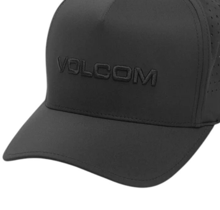 VOLCOM VENT DELTA ADJUSTABLE CAP BLACK - Image 3