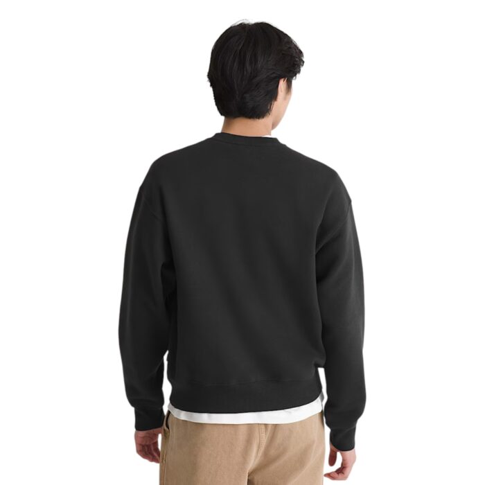 VANS KNU PATCH CREW SWEATSHIRT BLACK - Εικόνα 2