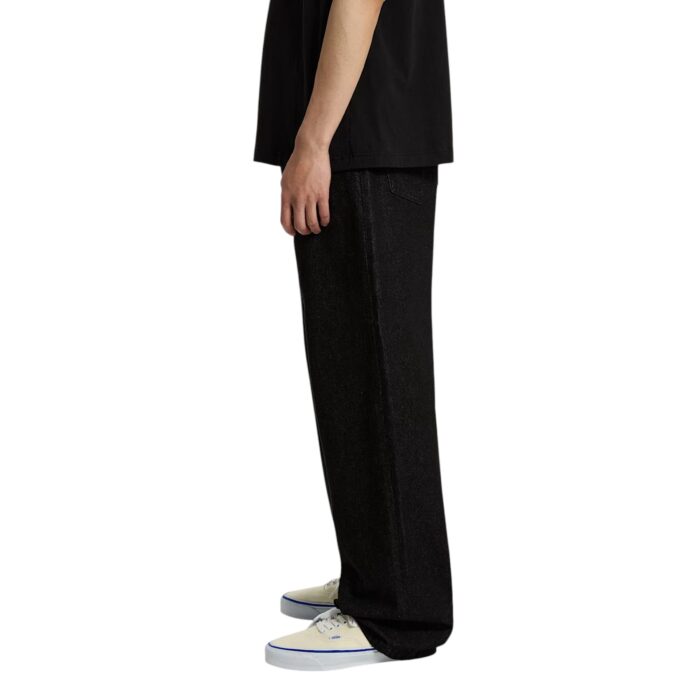 VANS CHECK-5 LOOSE DENIM TROUSERS BLACK RINSE - Εικόνα 3