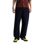 VANS CHECK-5 LOOSE DENIM TROUSERS BLUE RINSE