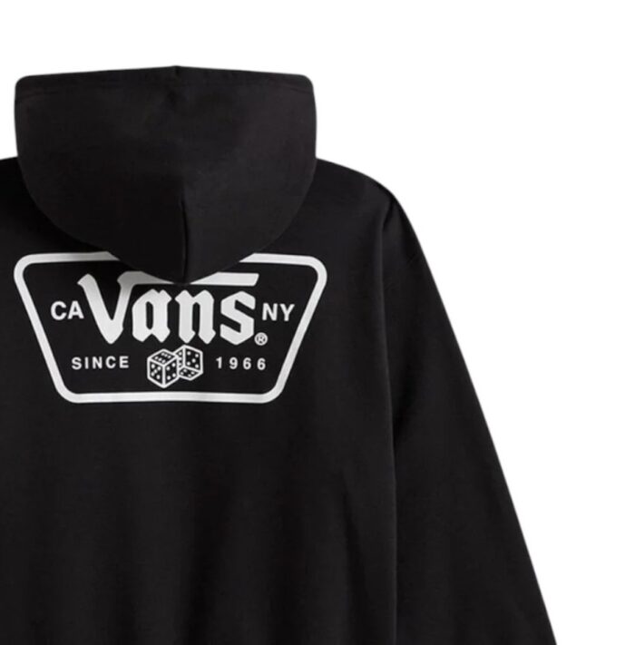 VANS KNU PATCH HOODIE BLACK - Εικόνα 3