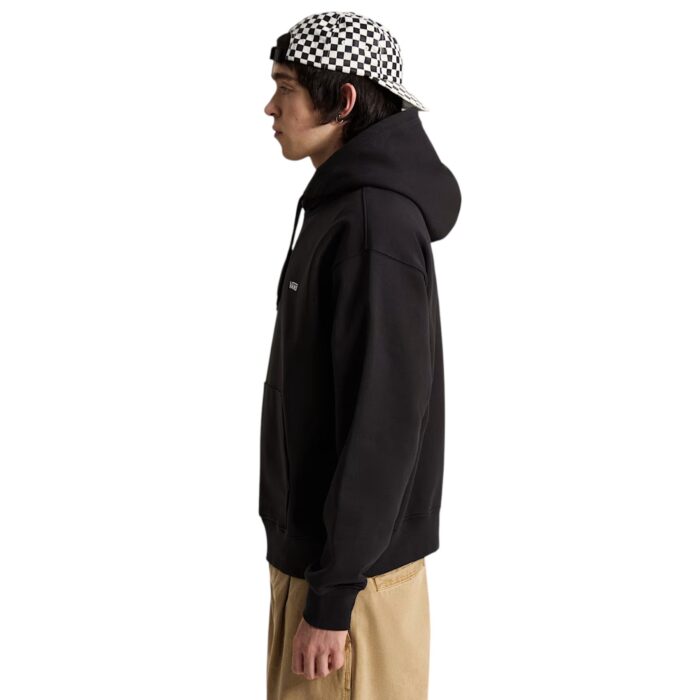 VANS LEFT CHEST II LOGO HOODIE BLACK - Εικόνα 3