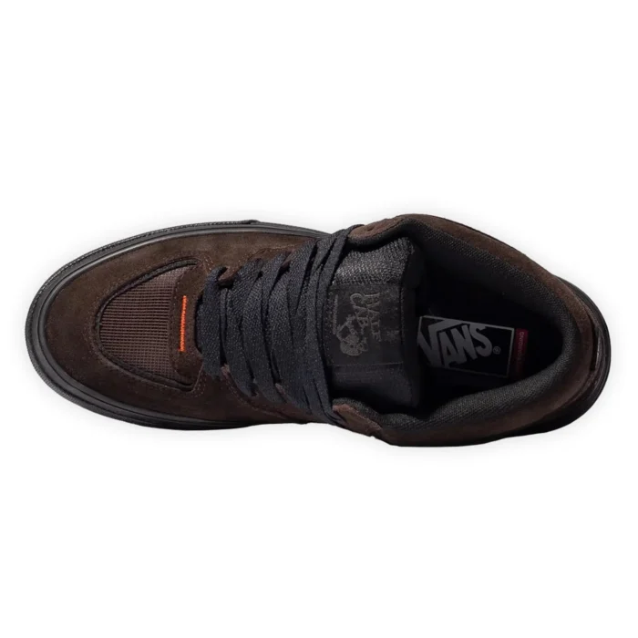 VANS SKATE HALF CAB WAFFLECUP SHOES RIZZO BROWN BLACK - Εικόνα 4